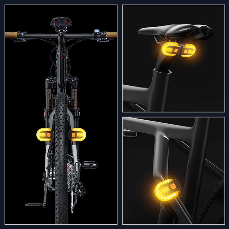 Remote-Controlled Bicycle Rear Light