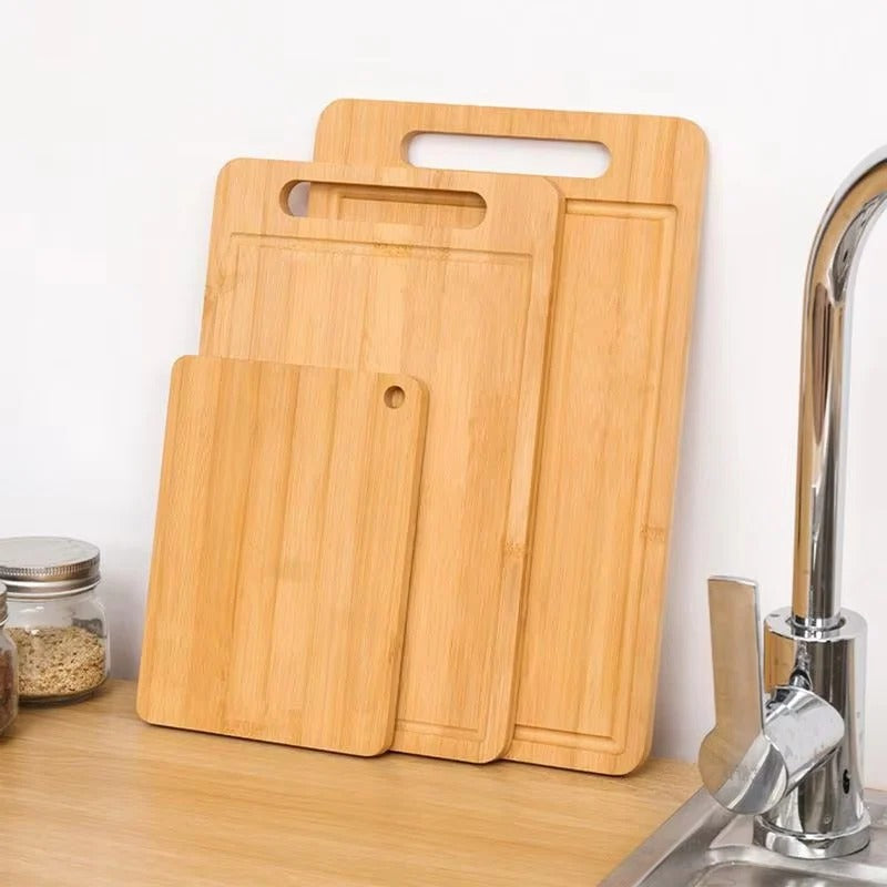 Serving and Cutting Board for Dual Use