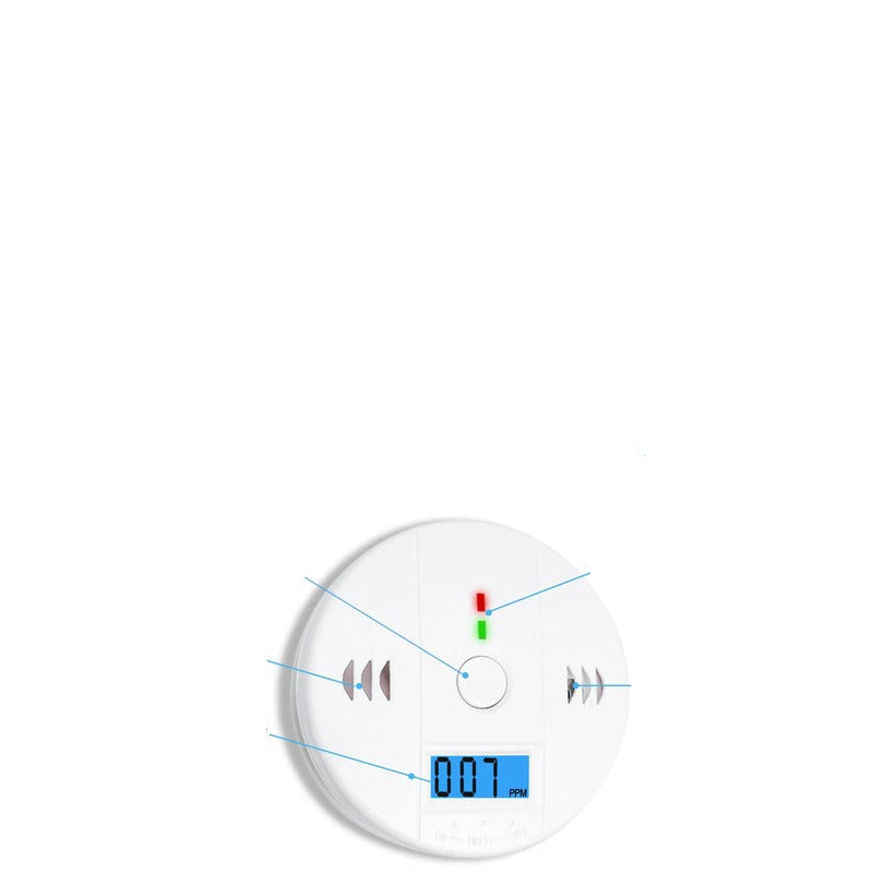 Smoke and Carbon Monoxide Alarm for Home and Kitchen Protection