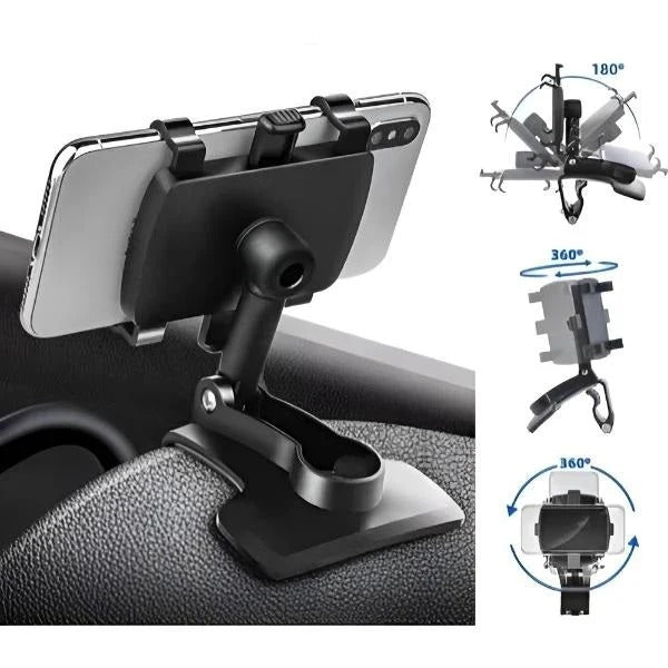 Car Phone Holder for Dashboard with Stable Grip Base