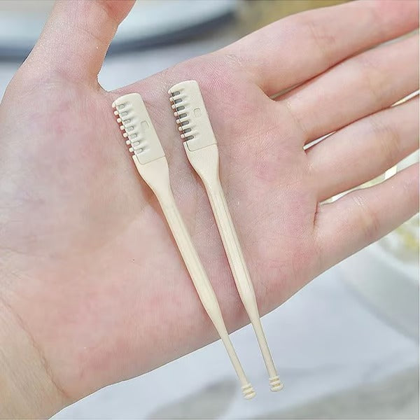 Gentle and Precise Nose Hair Trimmer with Safety Shield