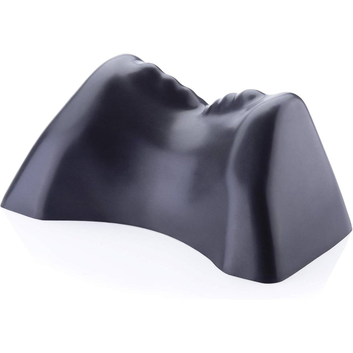 Neck Support Pillow with Contoured Memory Foam and Washable Cover