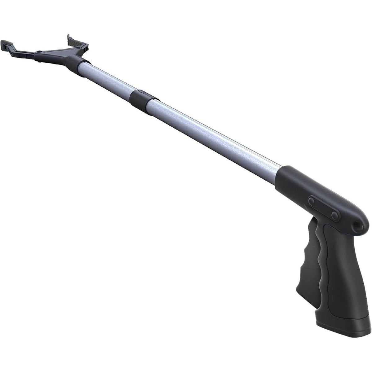 Foldable Handle Grabber Tool with Magnetic Wide Jaw