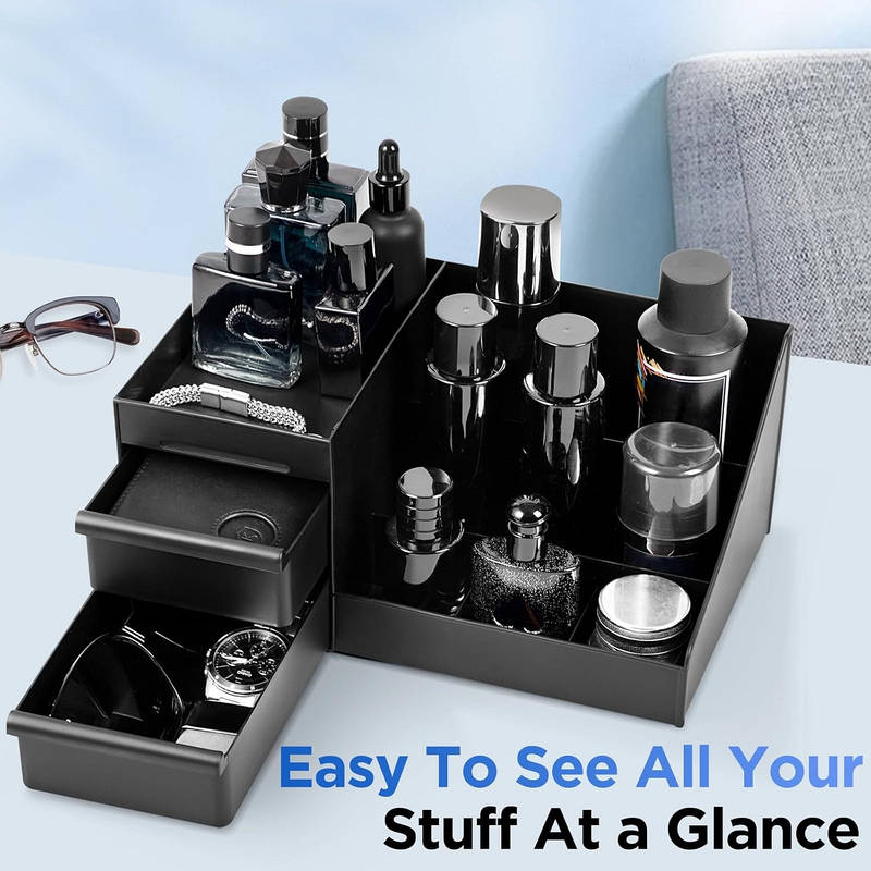 Perfume Display Rack for Dresser – Cologne Organizer for Countertop