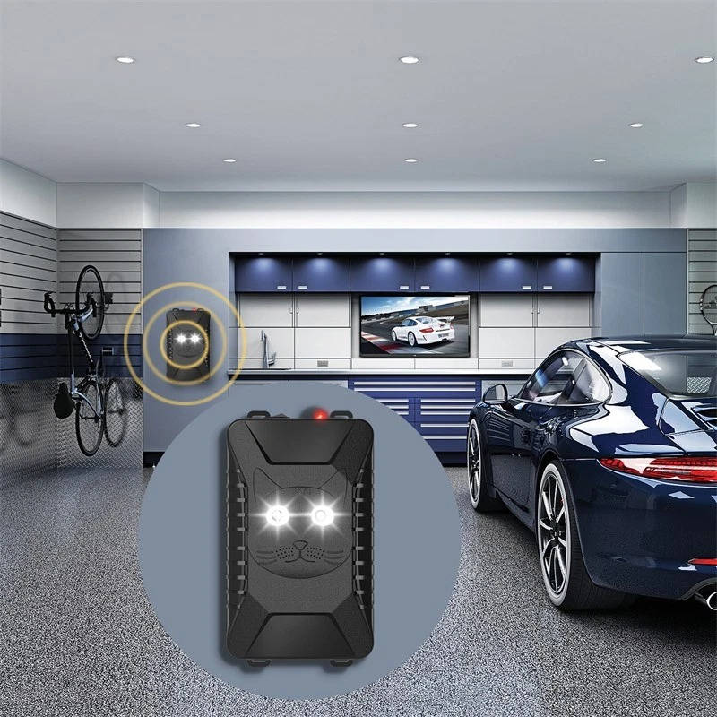 Set of 2 Ultrasonic Pest Repellers for Cars with LED Light