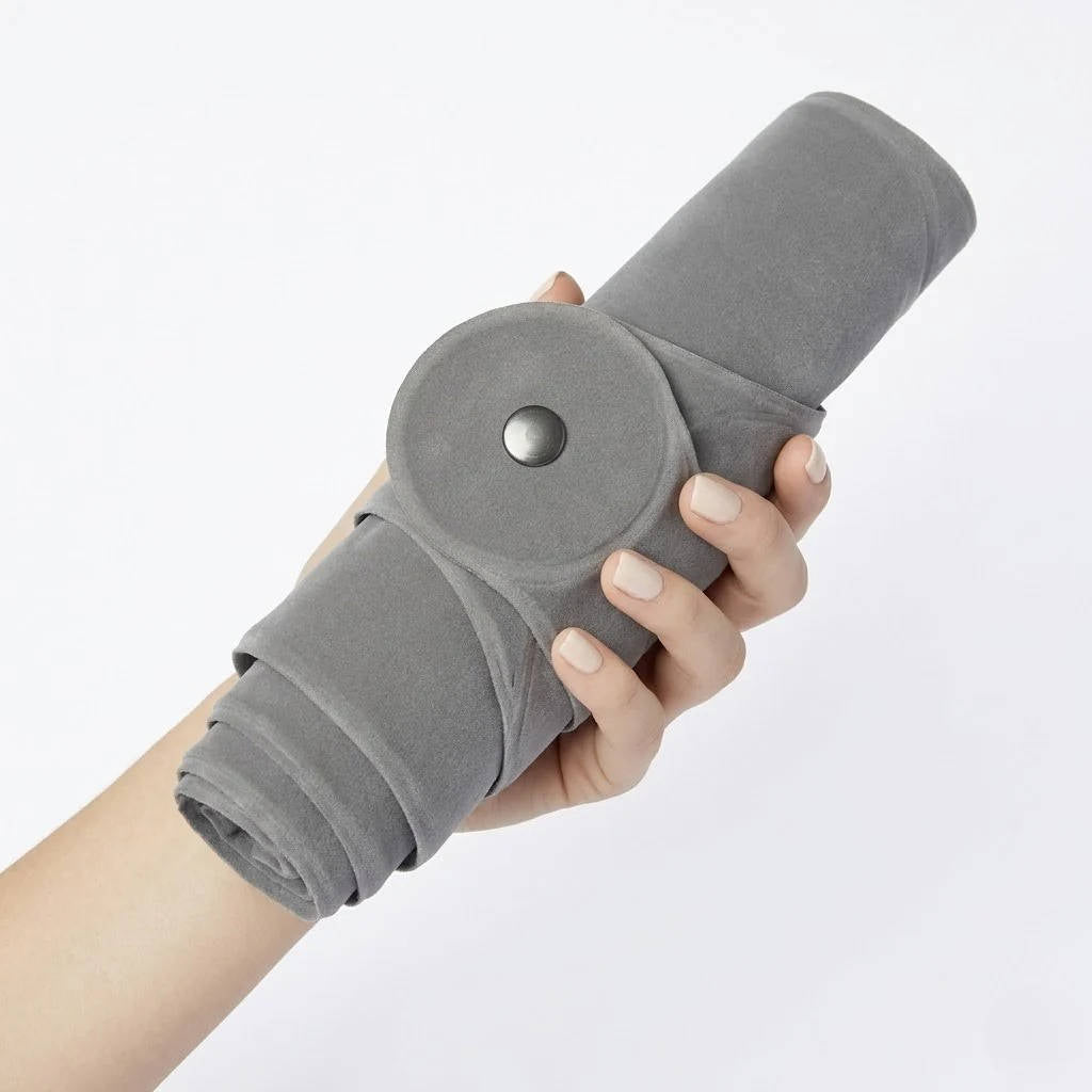 Neck Pillow for Travel – Ergonomic Design for Airplane and Car