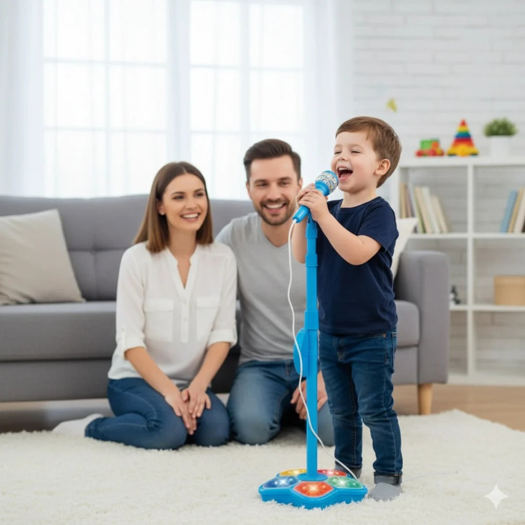 Wireless Karaoke Microphone Set for Kids – Speaker Music Toy for Parties