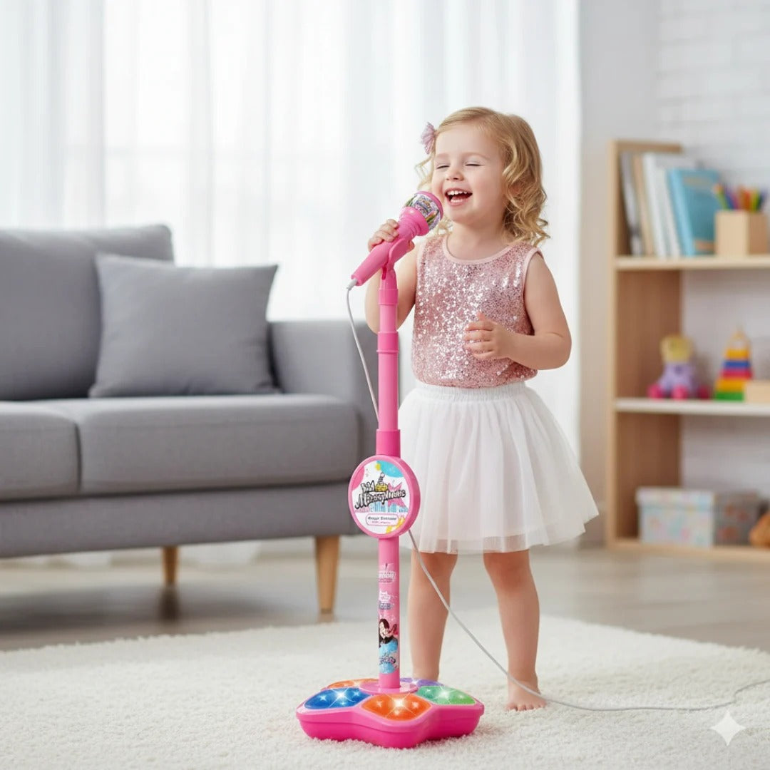Wireless Karaoke Microphone Set for Kids – Speaker Music Toy for Parties