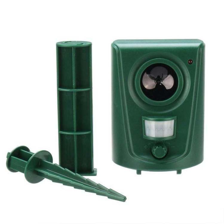 Motion Sensor Ultrasonic Cat Deterrent for Outdoor Use – Waterproof IPX4