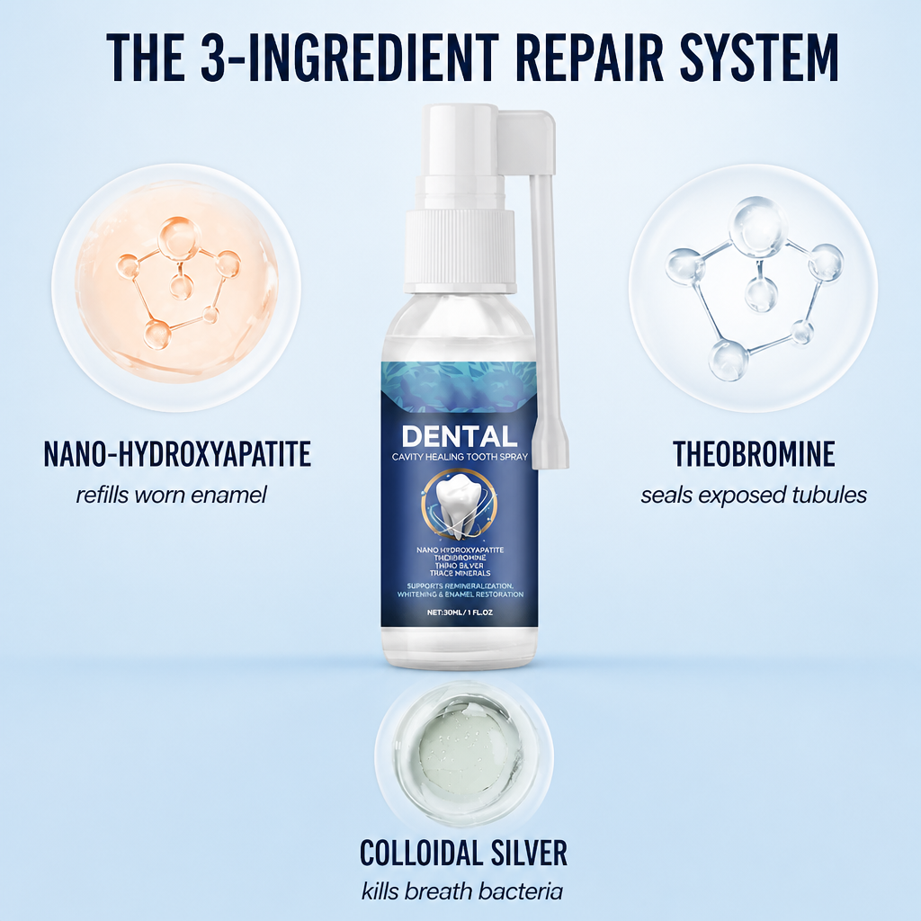 ShineGuard™ — Rebuild Enamel and Shut Down Cold-Drink Twinges in Seconds