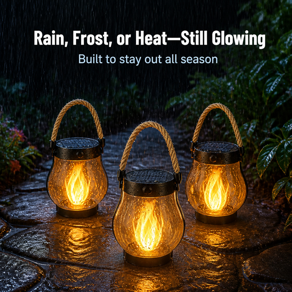 RadiFlare™ — Bring Cozy Real-Flame Glow to Any Patio, Rain or Shine