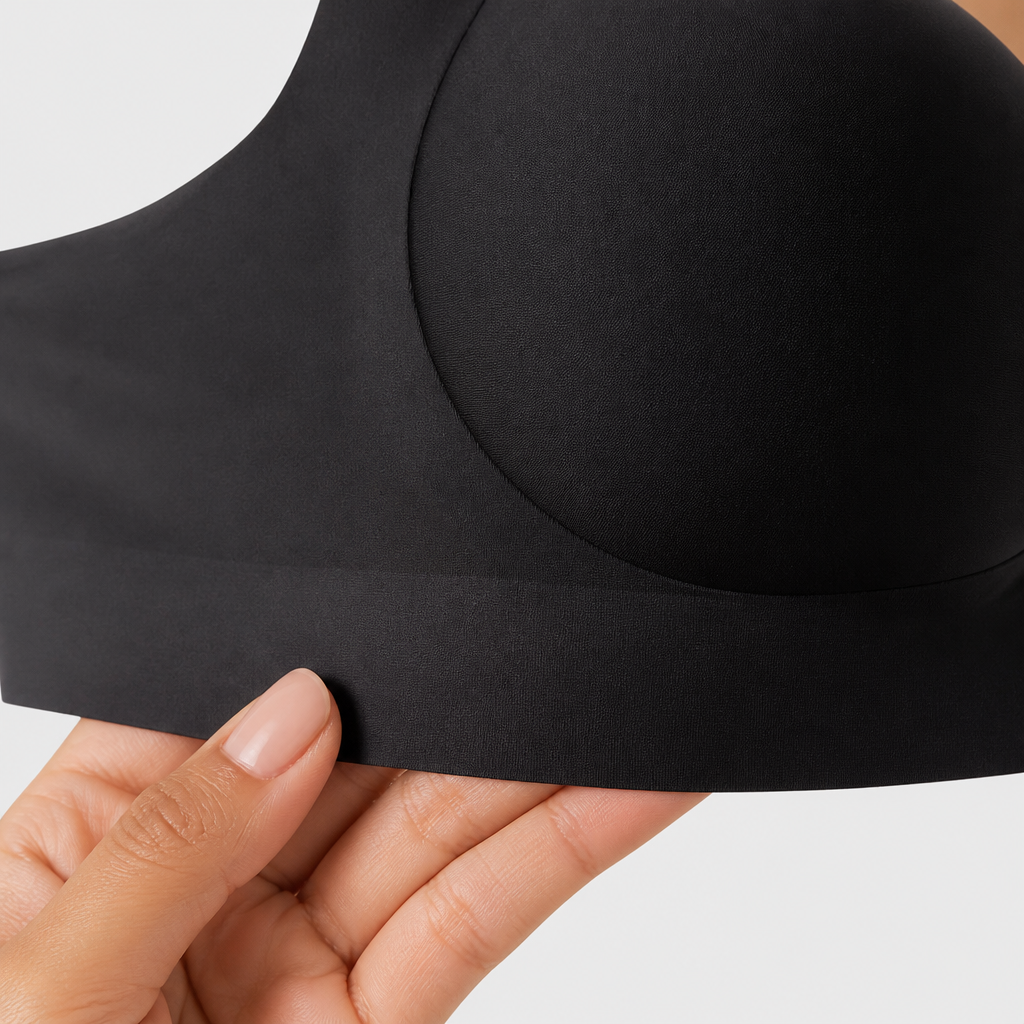 CurveHugger™ – Seamless Wireless Push-Up Bra with Wide Comfort Band