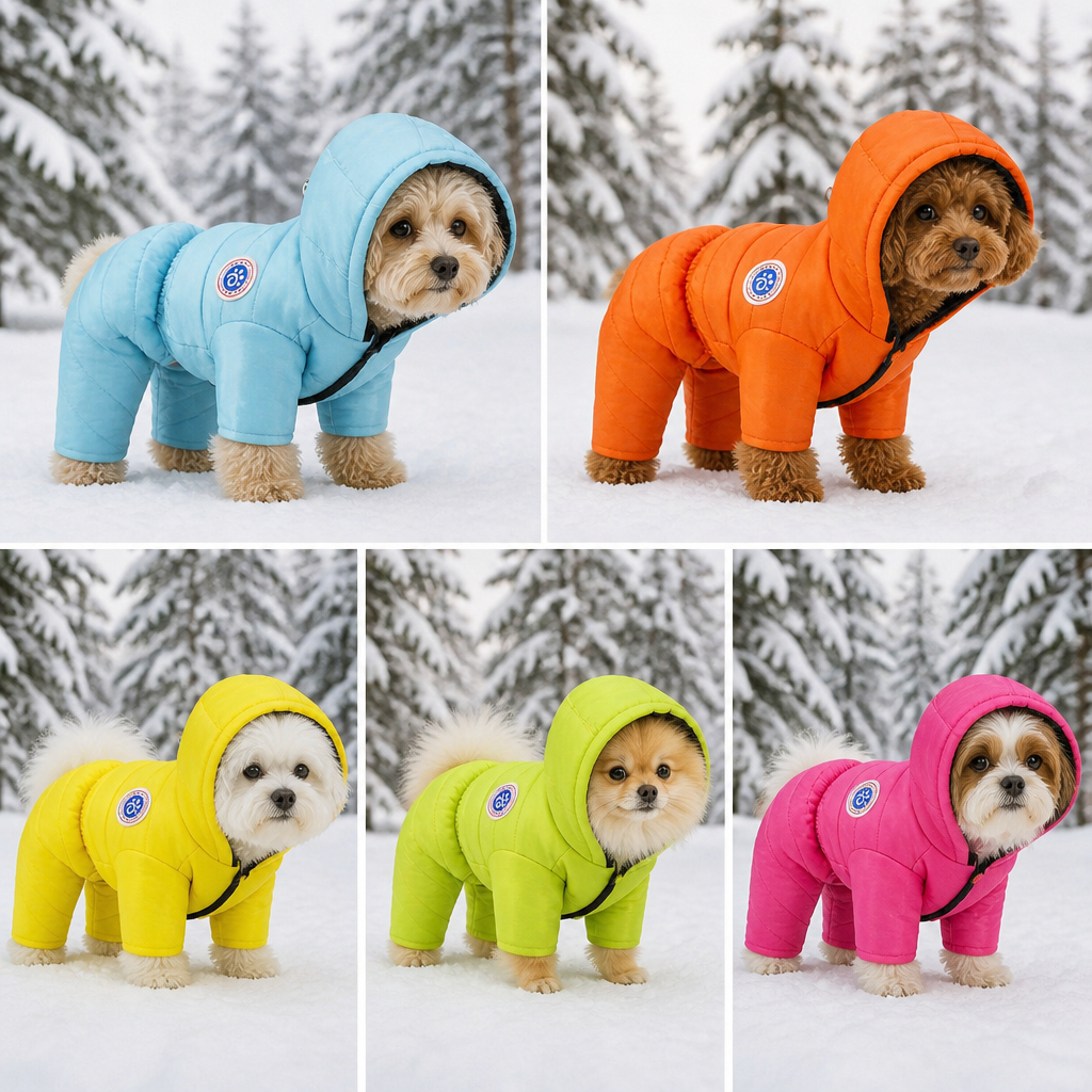 FrostFur™ — Wrap Your Dog in Toasty Warmth and Holiday Joy All Day Long