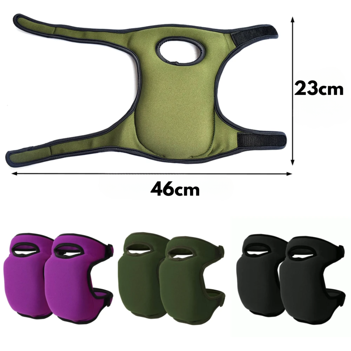 Cushioned Knee Pads for Gardening – Shock-Absorbing Comfort for Yard Work