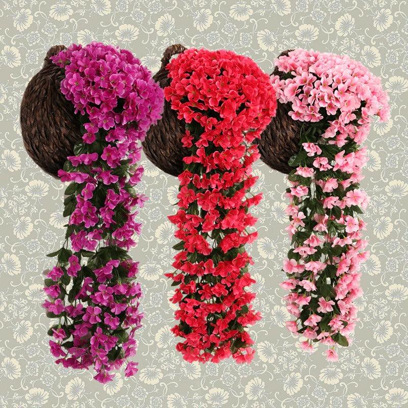 Silk Floral Arrangements – Low-Maintenance Hanging Decor