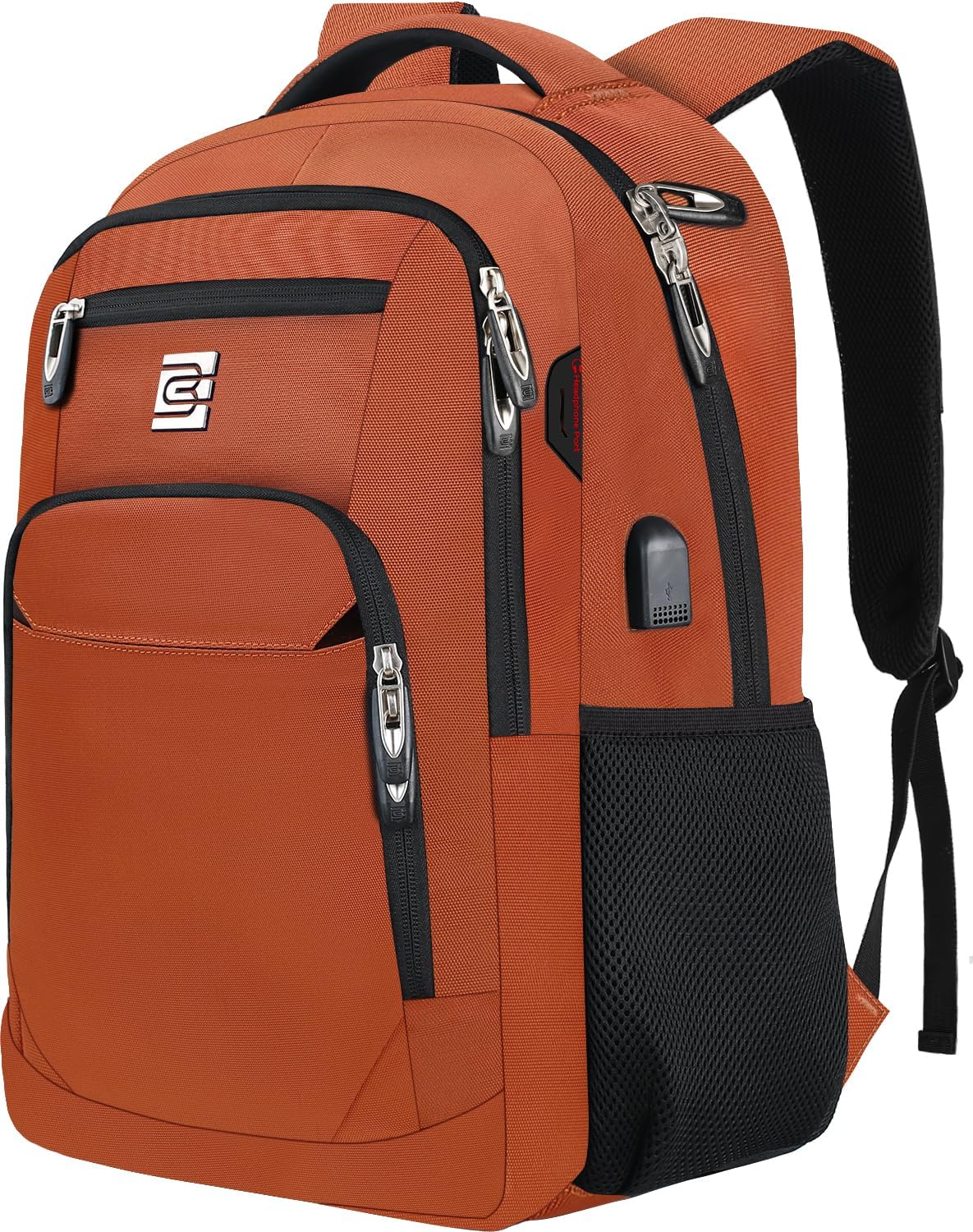 Anti-Theft Slim Laptop Backpack for Business with USB Charging Port