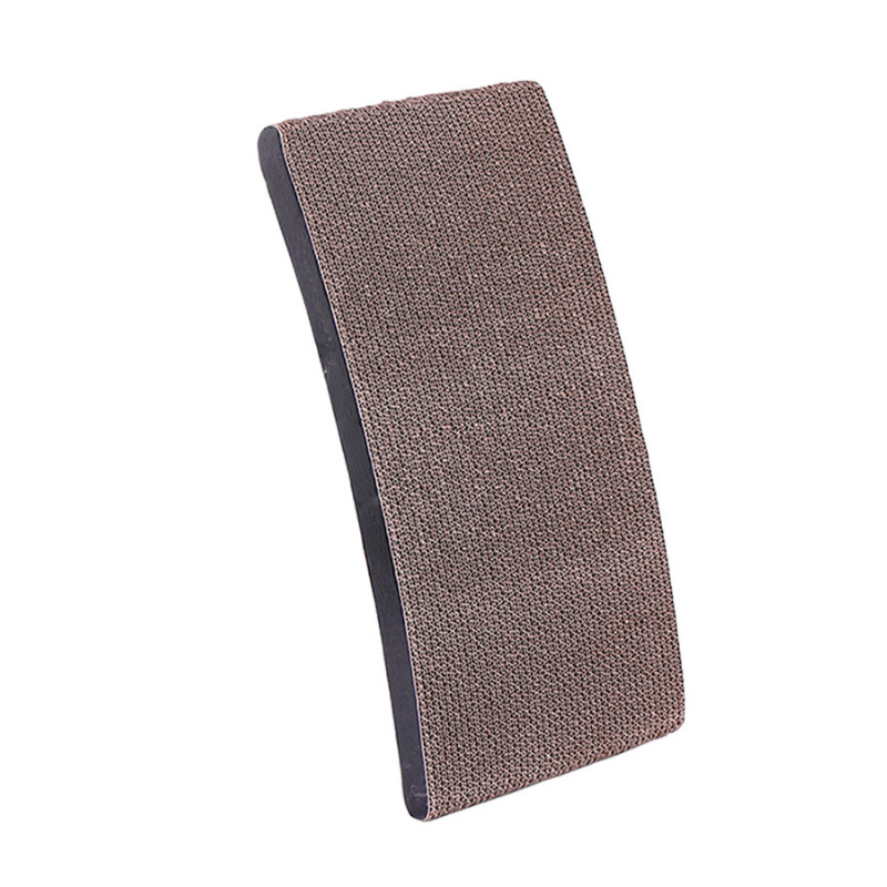 Wooden Frame Cat Scratching Post with Corrugated Cardboard