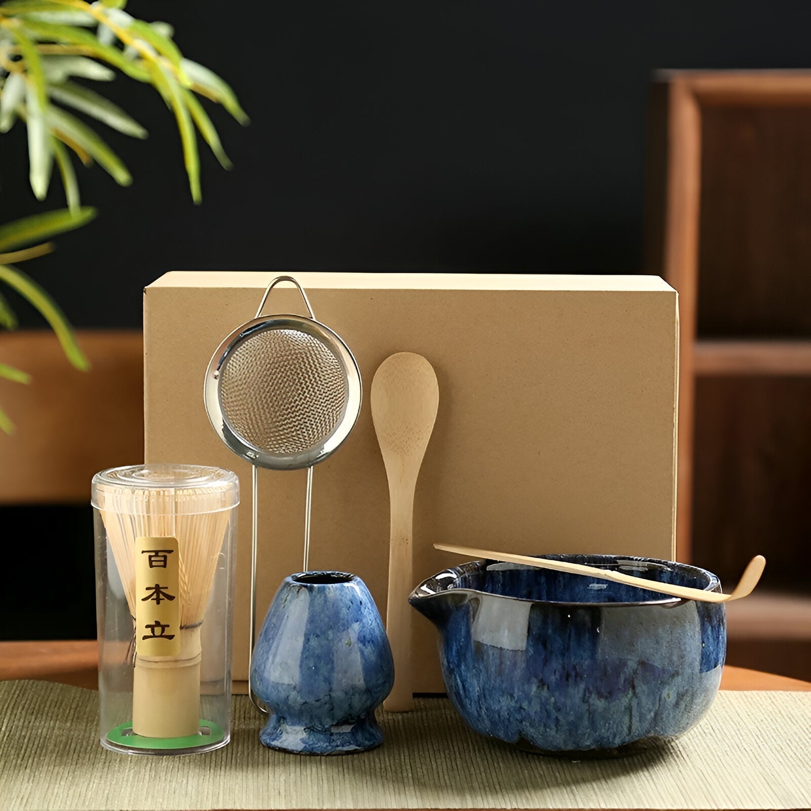Authentic Japanese Matcha Preparation Set – 6-Piece Collection