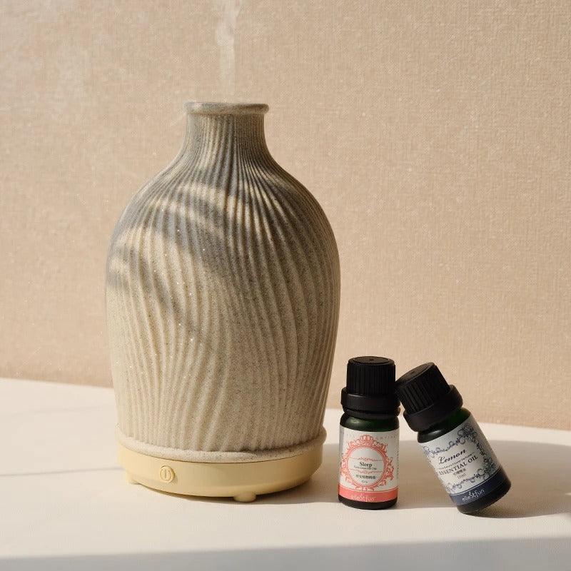 Boho Vase Humidifier with Ultrasonic Essential Oil Diffuser