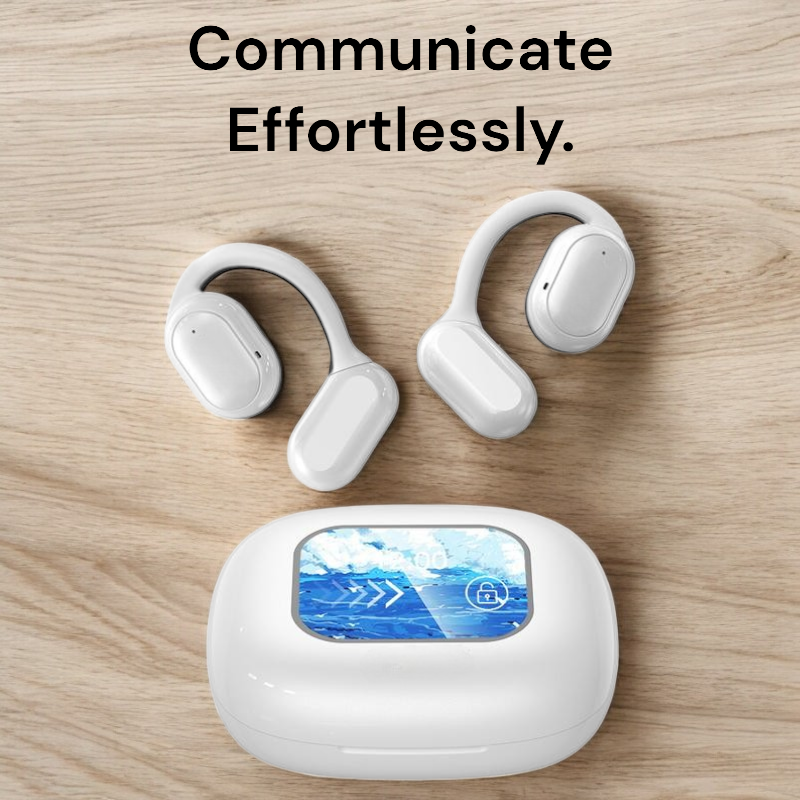 AI-Powered Wireless Earbuds for Real-Time Translation - 40+ Languages, Noise Cancelling, Touch Control, 20-Hour Battery