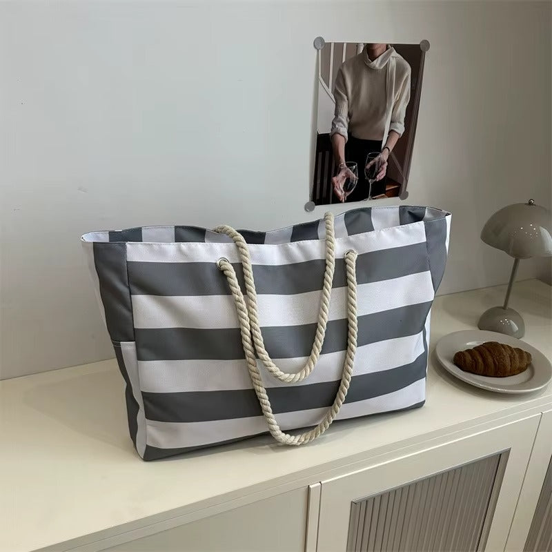 Large Waterproof Tote for Beach - Sandproof Pool and Travel Bag