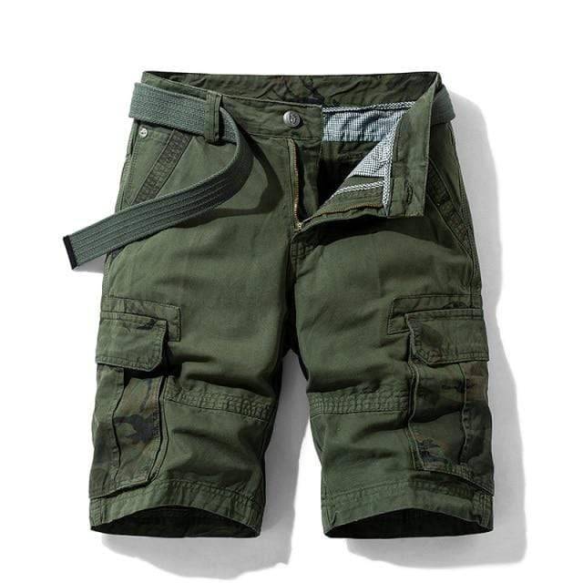 Men's Cargo Shorts – Durable Cotton Material for Outdoor Use