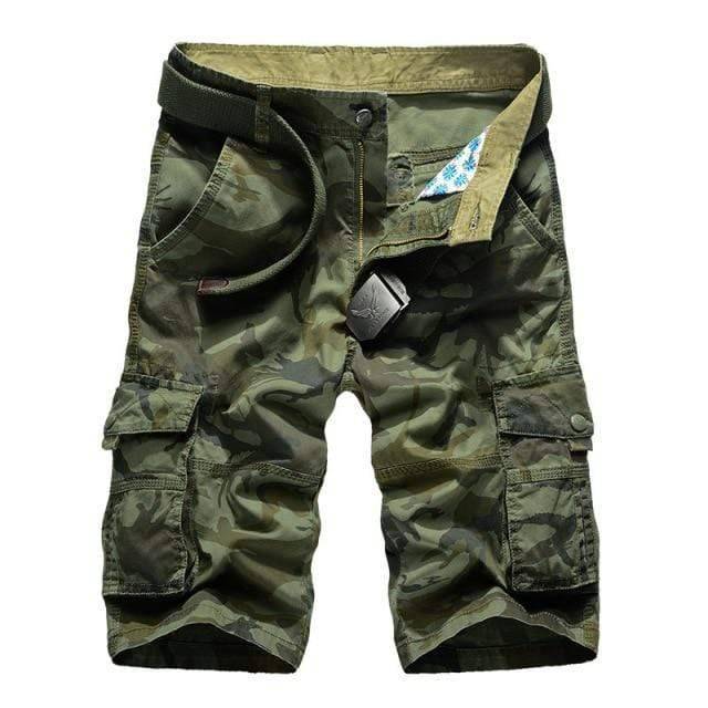 Men's Cargo Shorts – Durable Cotton Material for Outdoor Use