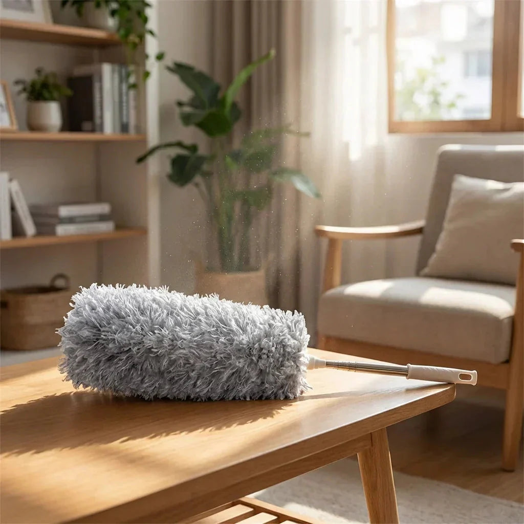 Telescopic Handle Microfiber Duster - 254 cm Length