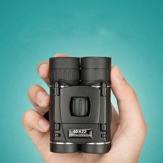 High-Power Compact Binoculars for Hunting, Hiking & Events - Military-Grade HD Wide-View