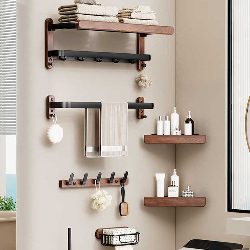 Wall-Mounted Towel Bar in Matte Stainless Steel – No-Drill Minimalist Rack