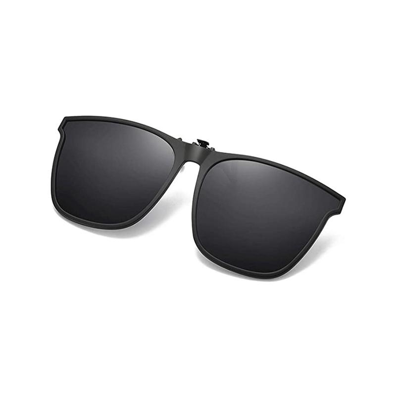UV400 Protection Polarized Clip-On Sunglasses – Lightweight & Foldable