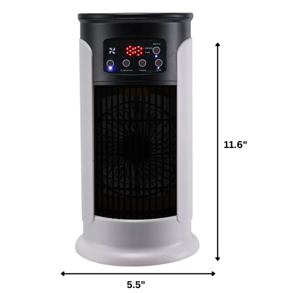 Slim Portable Tower Air Cooler – USB-Powered Personal Fan, No Setup Required