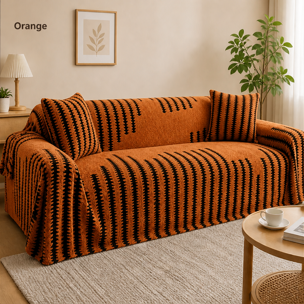 LumiNest™ Plush Sofa Cover — Wrap Your Sofa in Unshakable Comfort and Plush Luxury