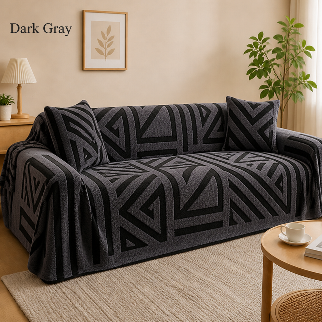 LumiNest™ Plush Sofa Cover — Wrap Your Sofa in Unshakable Comfort and Plush Luxury