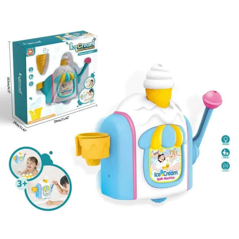 Foam Dispenser for Bath Toys with Pump System