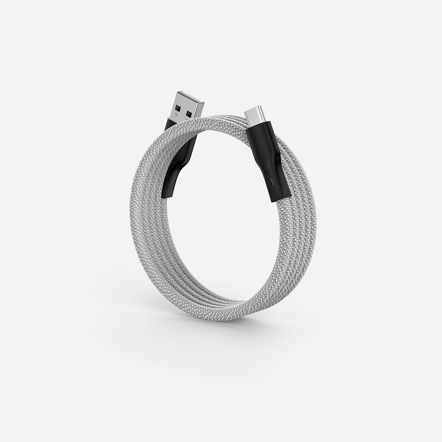 100W Fast Charging Magnetic Spiral Cable – Tangle-Free Design