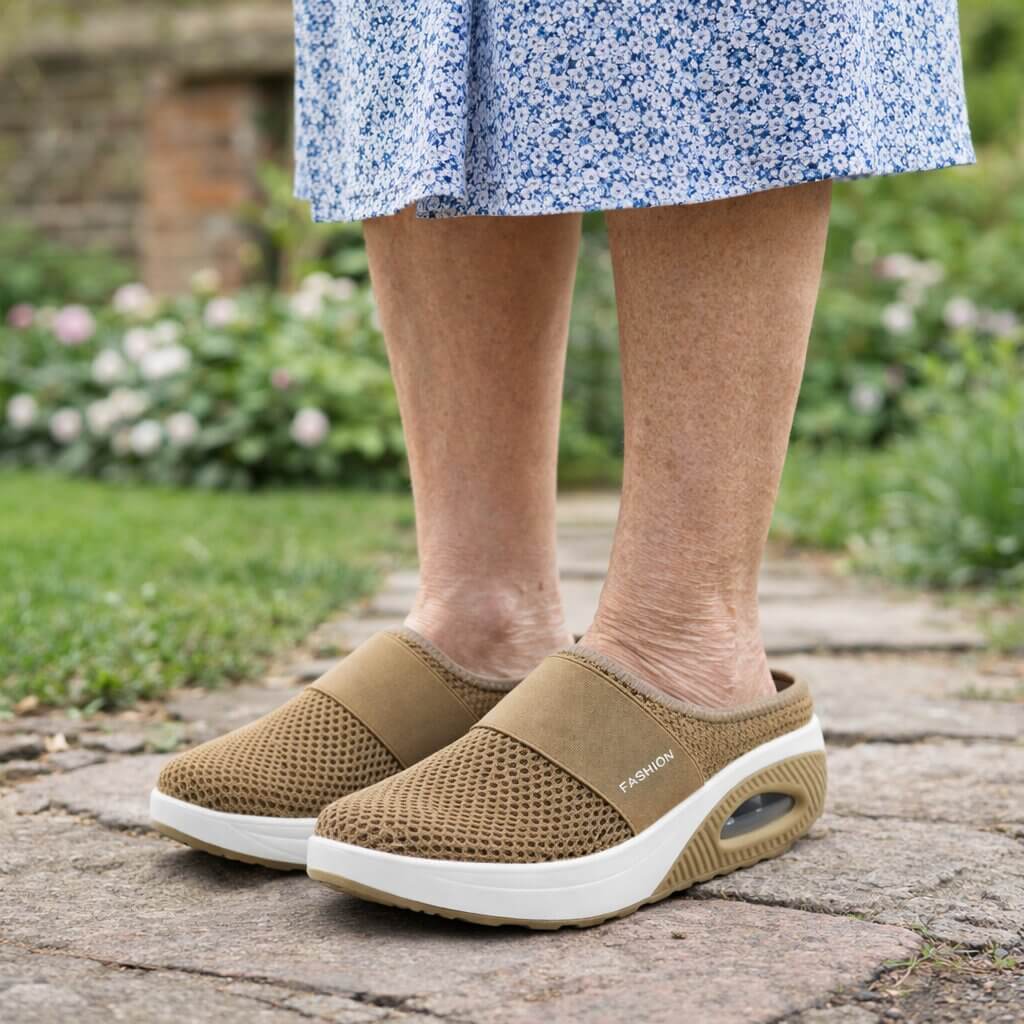Comfort Slip-On Slippers | Extra Wide Shoes for Home
