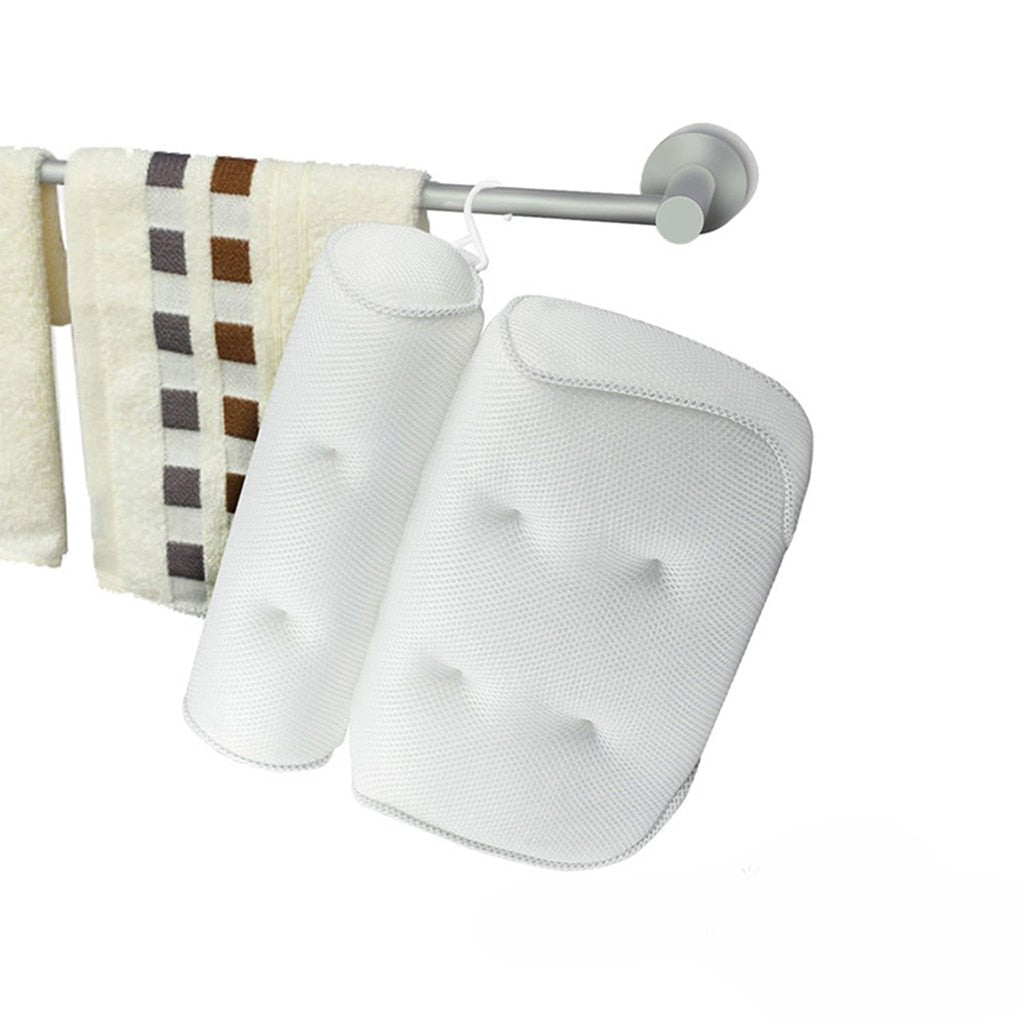 3D Mesh Neck Support Bath Pillow – Ergonomic Design