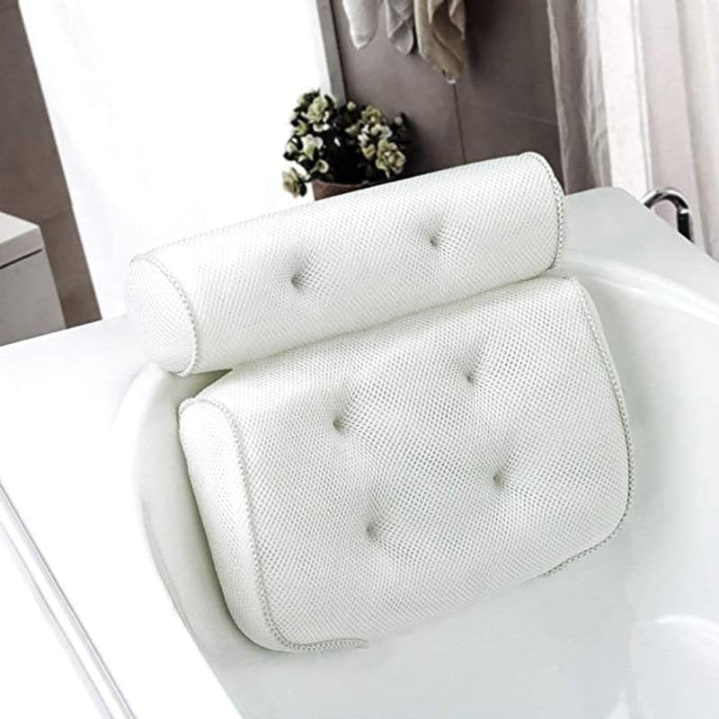 3D Mesh Neck Support Bath Pillow – Ergonomic Design