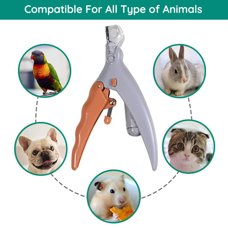 Claw Trimmer for Cats and Dogs with Safety Guard - Nail Clippers