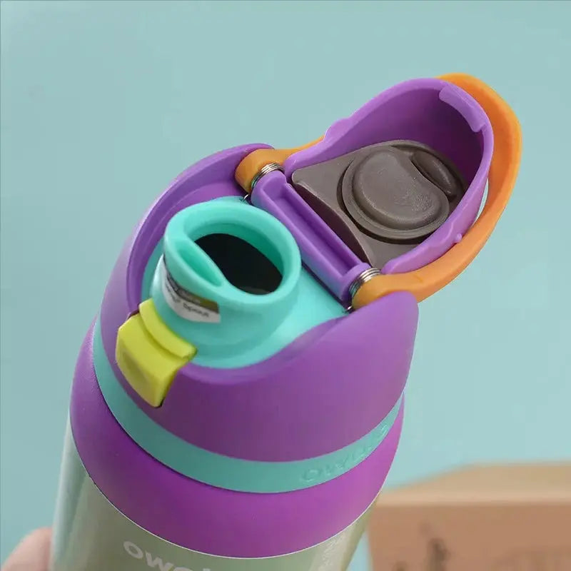 710ml Leakproof Stainless Steel Water Bottle with FreeSip Spout - Ideal for Travel & Sports, 24h Cold