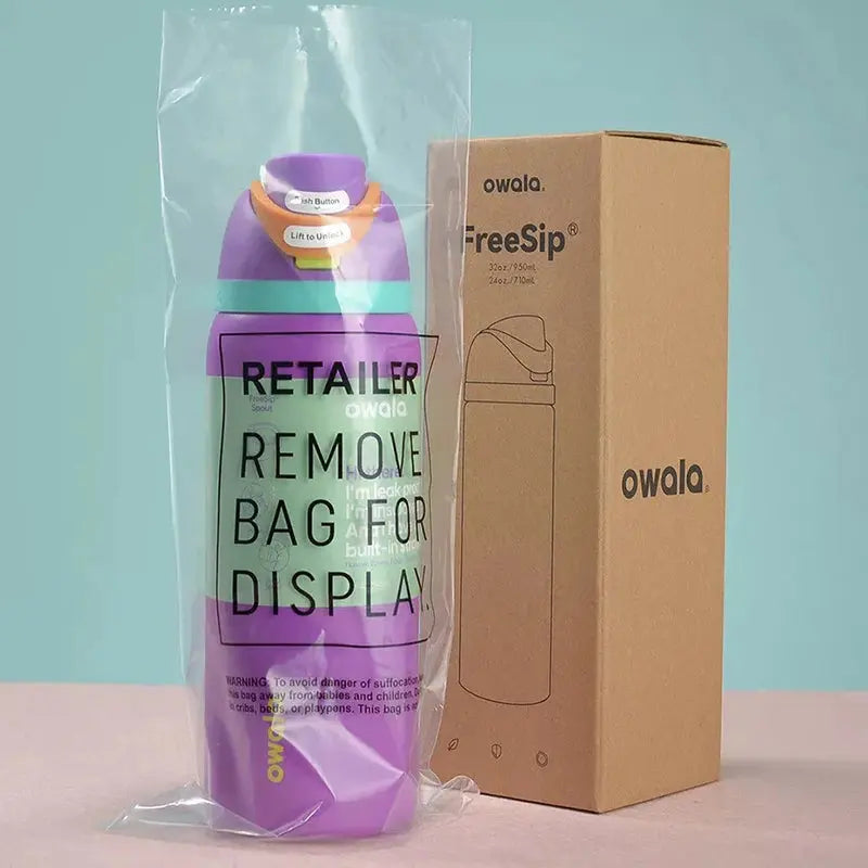 710ml Leakproof Stainless Steel Water Bottle with FreeSip Spout - Ideal for Travel & Sports, 24h Cold