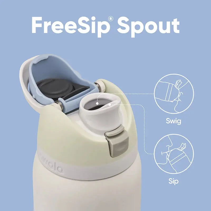 710ml Leakproof Stainless Steel Water Bottle with FreeSip Spout - Ideal for Travel & Sports, 24h Cold
