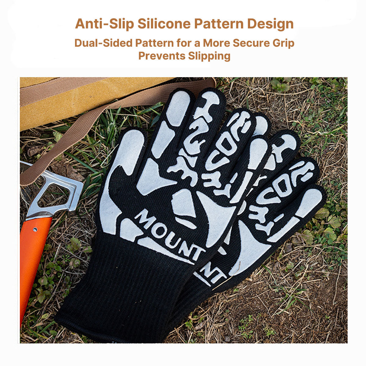 Heat Resistant Outdoor Cooking Gloves for High Temperatures