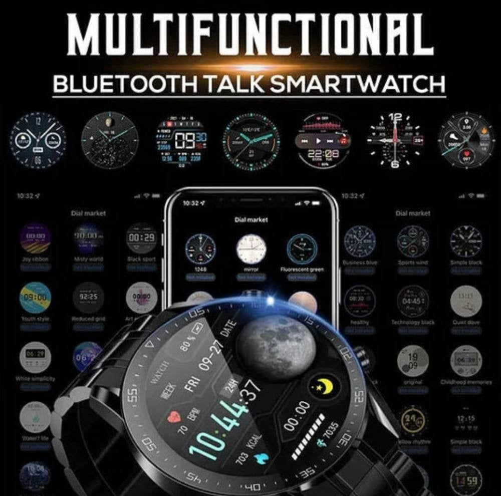 Health Monitoring Smartwatch with NFC – Fitness Tracker