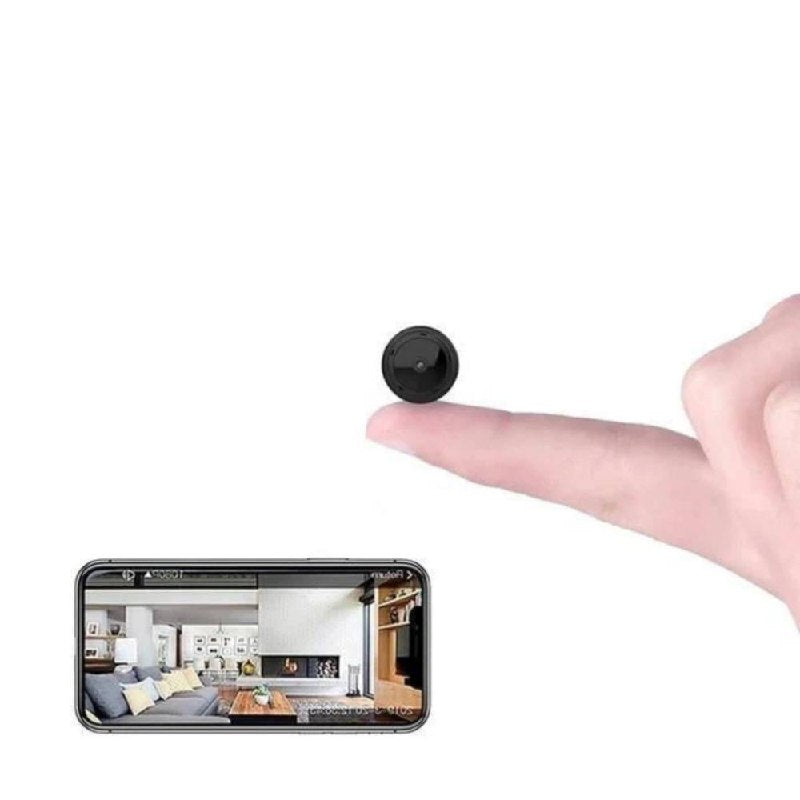 HD Night Vision WiFi Security Camera - Compact Design