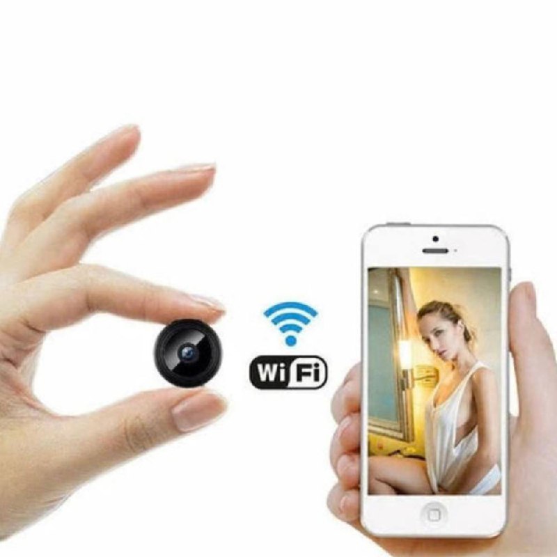 HD Night Vision WiFi Security Camera - Compact Design
