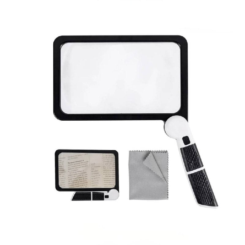5X Zoom LED Magnifying Glass for Reading and Crafts