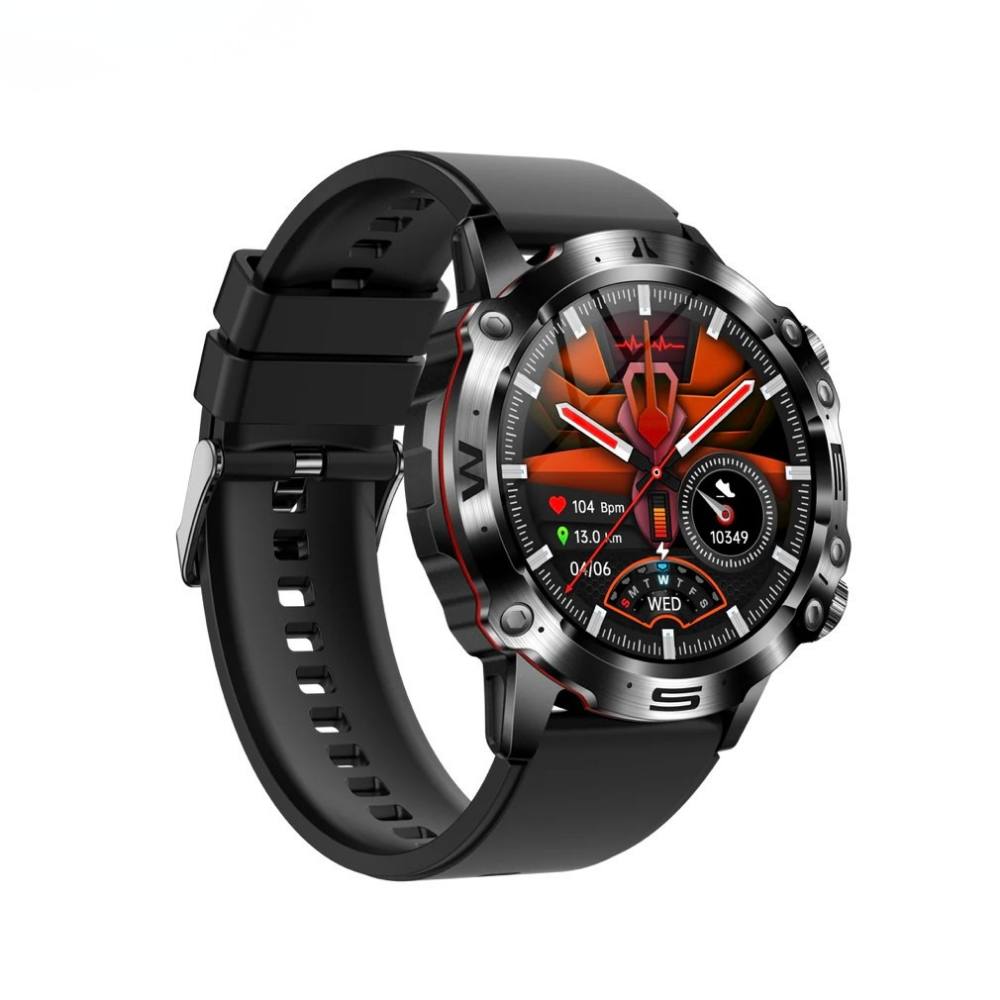 Fitness Smartwatch with AMOLED Display, Bluetooth Calling & Health Monitor