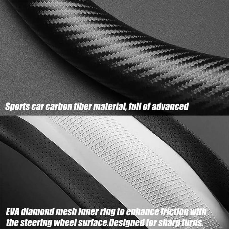 Non-Slip Steering Wheel Cover for Comfort and Grip